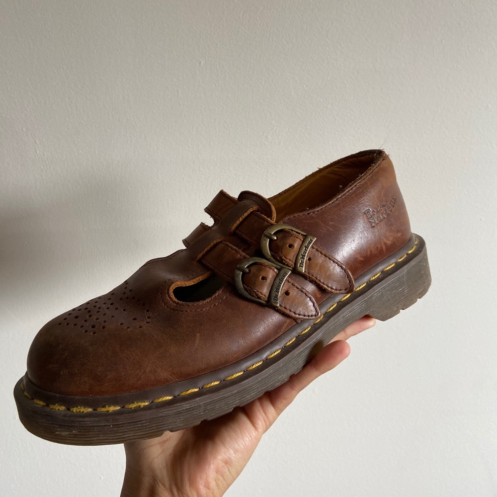 Dr. Martens Mary Jane 8065 Chestnut Brown